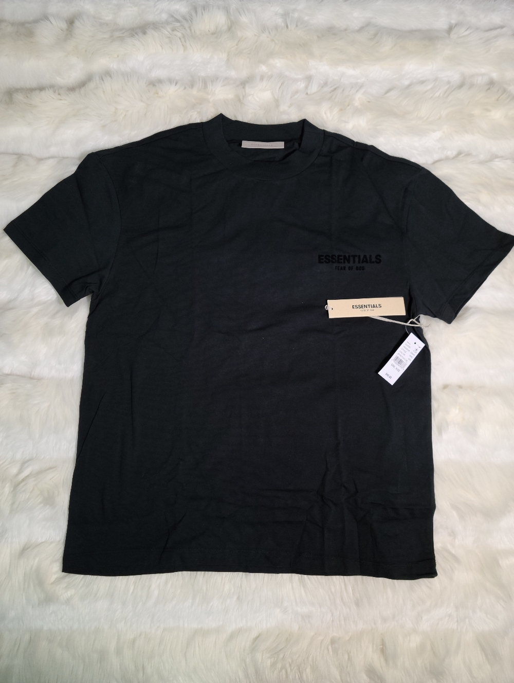 Fear of God Essentials Crew Neck T-Shirt Sttetch Lim Men Small NEW